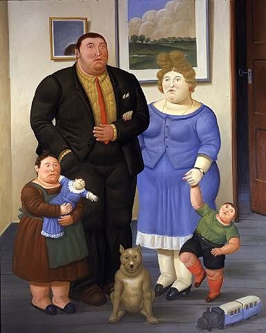 Fernando Botero Une Famille